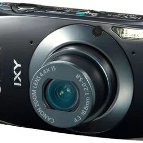 【中古】 Canon デジタルカメラ IXY32ブラック IXY32S(BK) 1210万画素 光学4.4倍ズーム 3.2型ワイドタッチパネル フルHD動画