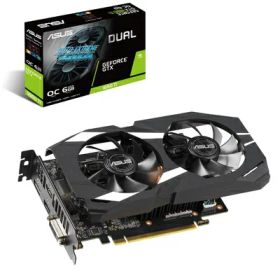 【中古】 ASUS NVIDIA GTX1660TI 搭載 デュアルファンモデル 6G DUAL-GTX1660TI-O6G