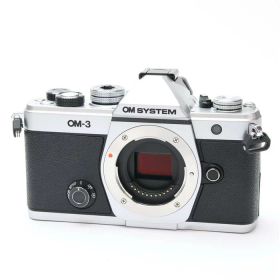 【中古】 《美品》 OM SYSTEM OM-3 ボディ シルバー [ デジタルカメラ ]