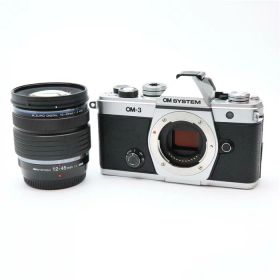 【中古】 《美品》 OM SYSTEM OM-3 12-45mm F4.0 PRO レンズキット シルバー [ デジタルカメラ ]