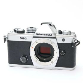 【中古】 《美品》 OM SYSTEM OM-3 ボディ シルバー [ デジタルカメラ ]
