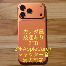 Apple iPhone 17 Pro Max Orange 2TB CA属