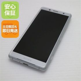安心保証 新品同様 SO-05K Xperia XZ2 Compact ホワイト 本体 白ロム