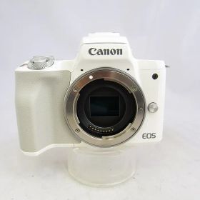 【中古】(キヤノン) Canon EOS KISS M EF-M15-45 IS STM キット ホワイト