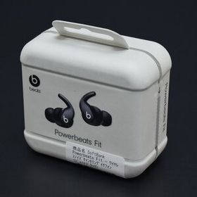 ▽581529 未開封品 Beats Powerbeats Fit ME2J4PA/A ジェットブラック 完全ワイヤレスイヤホン ワイヤレスノイズキャンセリングイヤフォン