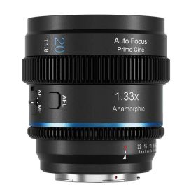 【中古】SIRUI 20mm T1.8 1.33X アナモフィックレンズ S35 オートフォーカスレンズ（Xマウント対応） X-A/X-E/X-T/X-PROシリーズ/X-H2/H2S/X-S10/20-ブルーフレア当店保証30日間 人気モデル 高画質