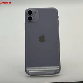 iPhone11 64GB パープル MWLX2J/A SoftBank版SIMフリー 訳あり品
