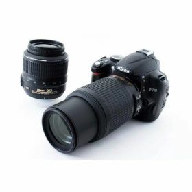 【中古】ニコン Nikon D5000 標準&望遠ダブルズームキット 美品当店保証30日間 人気モデル 高画質 売れ筋