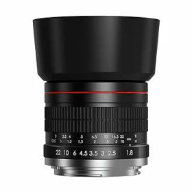 【中古】Lightdow AIマウント for Nikon/Nikkor 85mm F1.8 大口径レンズ中望遠 レンズ for ニコン Nikon D850 D810 D750 D500 D5300 D7500 D3500 D3400 D