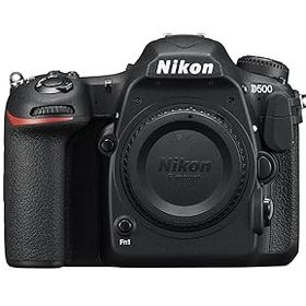 【中古】Nikon D500 Digital SLR Camera Body only 20.9MP, Wi-Fi and NFC Enabled - International Version - Black