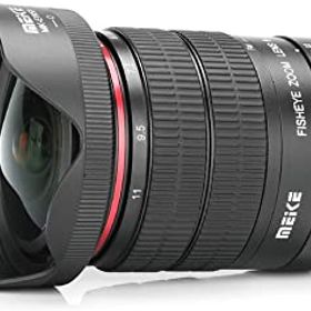 【中古】MEKE 6-11mm F/3.5 広角APS-C マニュアルフォーカス 魚眼ズームレンズ Nikon Fマウント D500 D3200 D3300 D3400 D5200 D5300 D5500 D5600 D7100