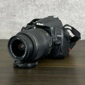 デジタル一眼レフカメラ 【中古】動作保証 Nikon ニコン D5000 AF-S DX NIKKOR 18-55mm 1:3.5-5.6G VR 撮影 レンズ付き / 515637