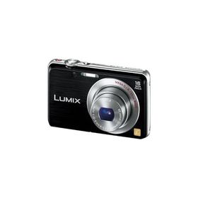 パナソニック デジタルカメラ ルミックス FH8 光学5倍 ブラック DMC-FH8-K(中古品)