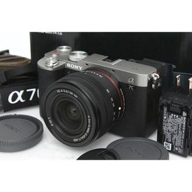 【全額返金保証】美品｜ソニー α7C ILCE-7CL ズームレンズキット [シルバー]（センサー清掃済み） CA01-R4653-2P4