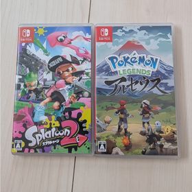 ニンテンドースイッチ(Nintendo Switch)のポケモンアルセウス NintendoSwitch スプラトゥーン2(家庭用ゲームソフト)