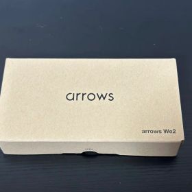 arrows We2 simフリー ライトオレンジ 開封・充電・電源確認済み