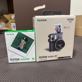 instax mini 41 + FUJIFILM SQUARE Film