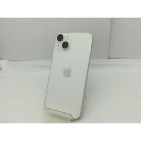 【中古】Apple SoftBank 【SIMフリー】 iPhone 14 128GB スターライト MPUQ3J/A【川崎】保証期間１ヶ月【ランクC】