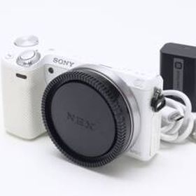 B- (並品) SONY ソニー α NEX-5T ホワイト ボディ シャッター数 12,130枚 初期不良返品対応 33-102