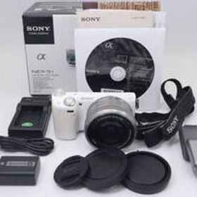 Sony NEX-5T ホワイト ソニー ミラーレスカメラ ボディ + E PZ 16-50mm F3.5-5.6 OSS レンズ (f14734)