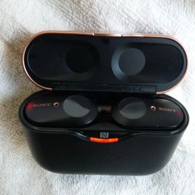 SONY ワイヤレスイヤホン WF-1000XM3 ブラック 難あり