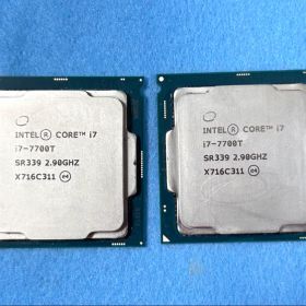 正常動作品 Intel Core i7-7700T 2.90GHz x 2台