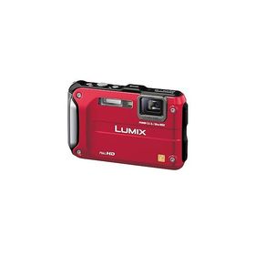 パナソニック デジタルカメラ LUMIX FT3 スパーキーレッド DMC-FT3-R(中古品)