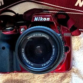 Nikon D3300 デジタル一眼レフカメラ レッドセット