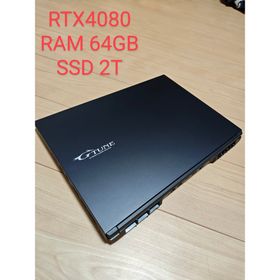 マウス(mouse)の 64GBメモリ搭載！RTX4080 SSD 2TB ゲーミングノート(ノートPC)