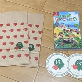 【Switch】美品 あつまれ どうぶつの森 +紙袋とコースターセット