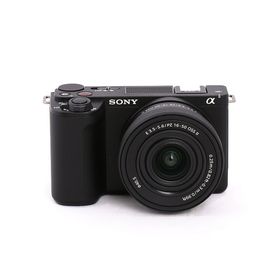 ソニー(SONY)の【中古】(ソニー) SONY VLOGCAM ZV-E10 II パワーズームレンズキット ブラック(コンパクトデジタルカメラ)