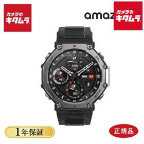 AMAZFIT スマートウォッチ T-Rex 3 オニキス BK SP170069C218 【正規品】