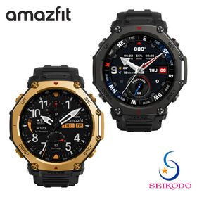 Amazfit T-Rex 3 Pro 48mm アマズフィット ティーレックス3 スマートウォッチ 登山 アウトドア ヤマレコ ヤマップ 10気圧 防水 アウトドア ランニング 水泳 登山 GPS コンパス スポーツウォッチ 着信通知 歩数計