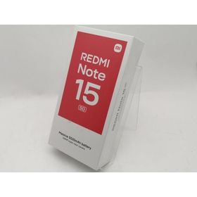 【未使用】Xiaomi 国内版 【SIMフリー】 Redmi Note 15 5G ブラック 8GB 256GB【新宿東口】保証期間３ヶ月