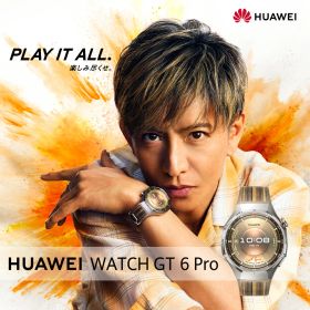 ＼年間ランキング受賞／木村拓哉CM【エントリーで3倍P&体重計付き】HONMA x HUAWEI WATCH GT 6 Pro スマートウォッチ 21日間バッテリー ゴルフ機能 高低差補正 ショット前距離 クラブ表示 GPS搭載 サイクリング 心電図 Yukiyamaスキー場マップ Yamap登山ルート
