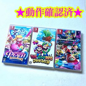 Switch プリンセスピーチ マリオ＆ルイージRPG マリオカート8 DX(家庭用ゲームソフト)
