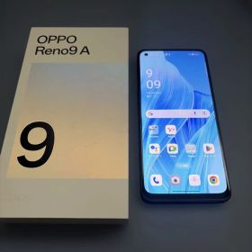 【中古美品】Oppo reno 9A ナイトブラック SIMフリー