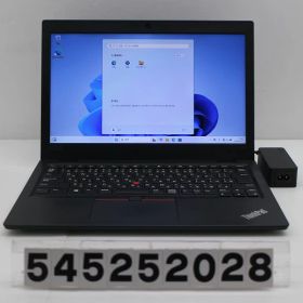 Lenovo ThinkPad L380 Core i5 8250U 1.6GHz/8GB/256GB(SSD)/13.3W/FWXGA(1366x768)/Win11【中古】【20260109】