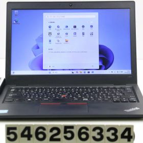 Lenovo ThinkPad L380 Core i3 8130U 2.2GHz/8GB/256GB(SSD)/13.3W/FWXGA(1366x768)/Win11【中古】【20260318】