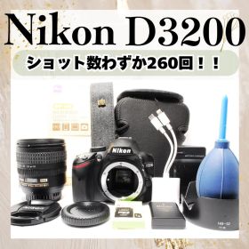 ショット数わずか❣️Nikon D3200 レンズセット スマホ転送 初心者