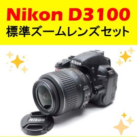 ✨Nikon D3100✨ 一眼レフ 標準レンズセット ショット数1092回