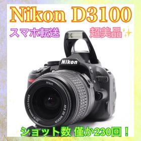 ◆ショット数僅か◆Nikon D3100◆すぐ使える◆一眼レフカメラ◆スマホ転送