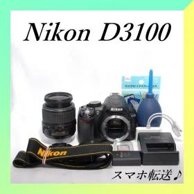 ✨Nikon D3100✨シングルレンズ✨ショット数少✨初心者向け✨一眼レフ