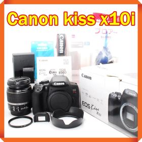 Canon EOS kiss x10i 一眼レフカメラ シングルレンズセット
