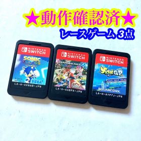 Switch チョコボGP マリオカート8 デラックス ソニックカラーズ 3点