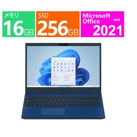 NEC 15.6型 LAVIE N15 N1570/GAL PC-N1570GALE3 [ネイビーブルー] 第11世代 インテル Core i7 1165G7(Tiger Lake) 2.8GHz/4コア メモリ：16GB SSD：256GB ノートパソコン,ノートPC Windows 11 Home Wi-Fi 6 Webカメラ Bluetooth5.1 メーカー再生品(新品同様) Office2021