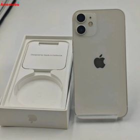 【中古】iPhone12 mini 128GB ホワイト MGDM3J/A AU版SIMフリー 訳あり品