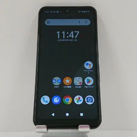 arrows We FCG01 au ブラック 送料無料 本体 c17139 【中古】