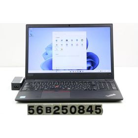 ノートパソコン Lenovo ThinkPad E580 Core i5 8250U 1.6GHz/8GB/256GB(SSD)/15.6W/FHD(1920x1080)/Win11