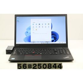 ノートパソコン Lenovo ThinkPad E580 Core i5 8250U 1.6GHz/8GB/256GB(SSD)/15.6W/FHD(1920x1080)/Win11